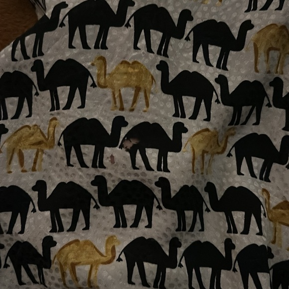 Silk camel blouse - Picture 5 of 6